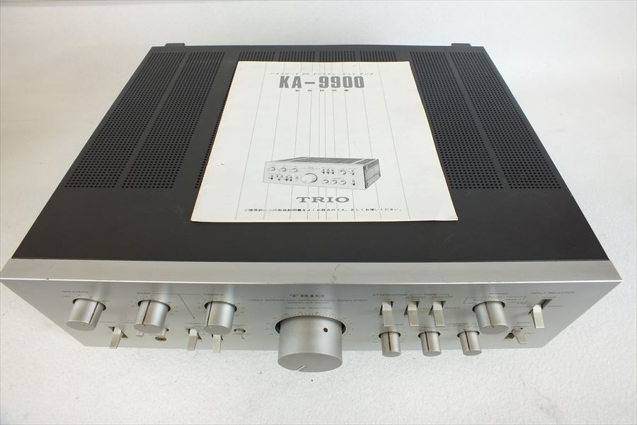 トリオ プリメインアンプ TRIO KA-9900 ジャンク - オーディオ機器