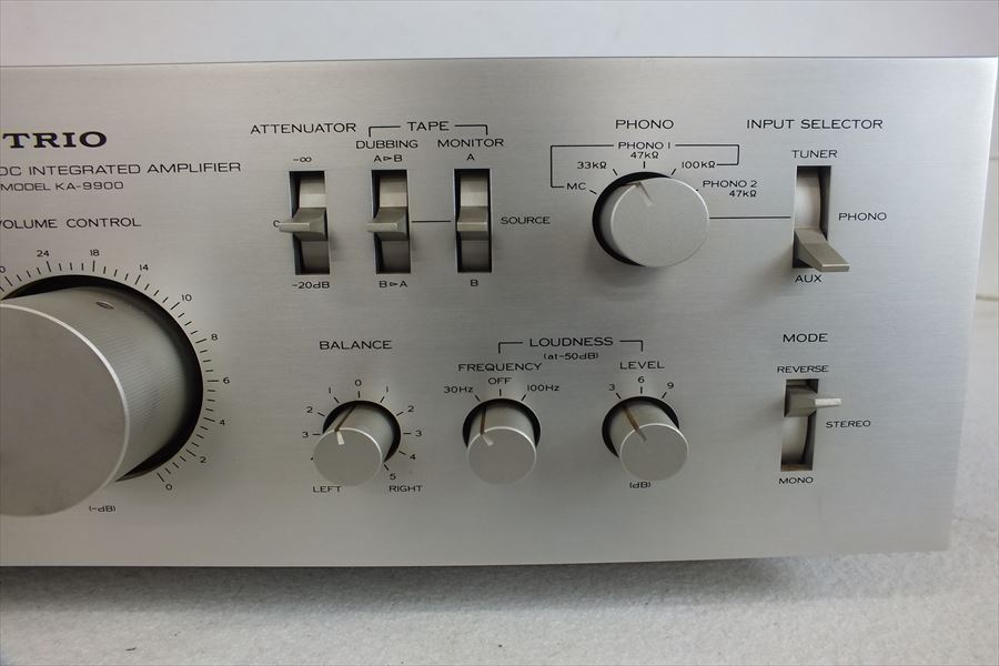 トリオ プリメインアンプ TRIO KA-9900 ジャンク - オーディオ機器