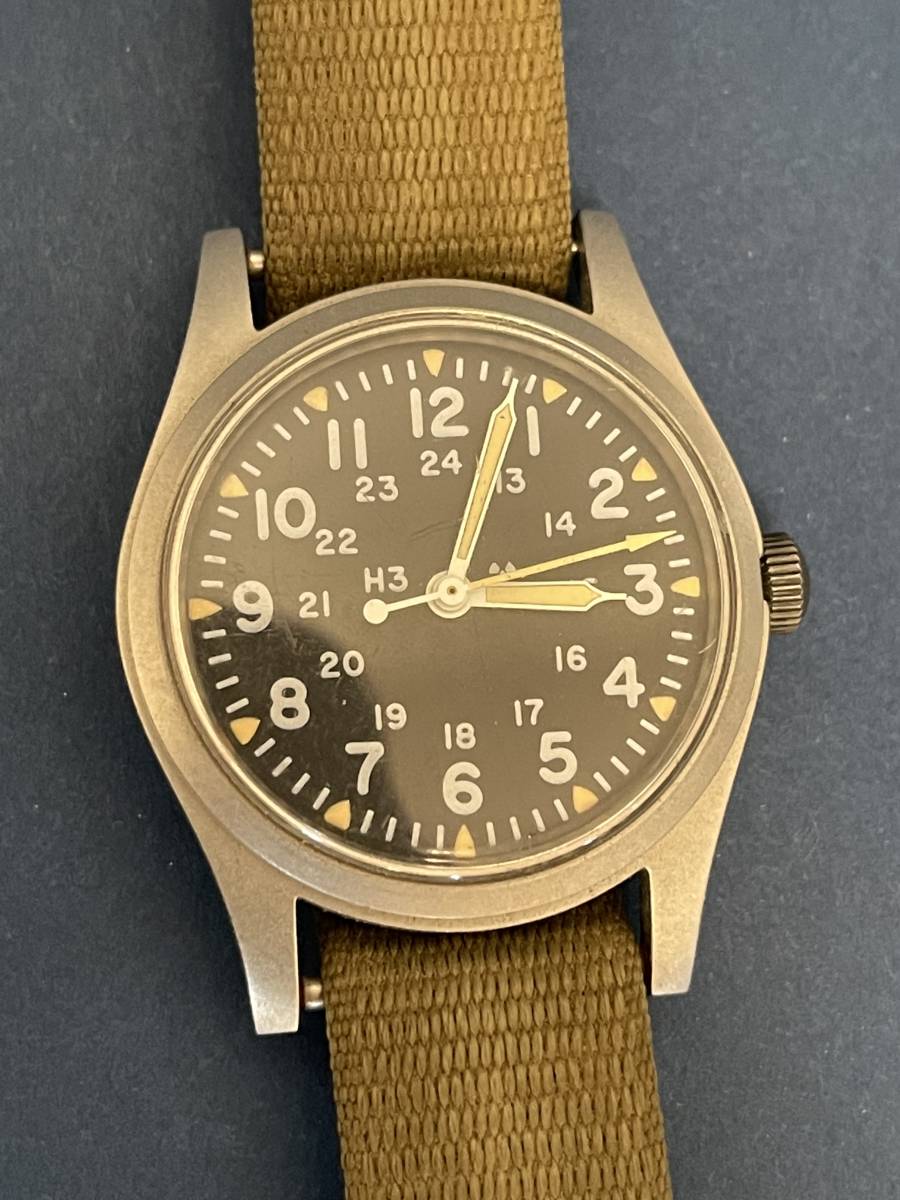 希少 レア Hamilton ハミルトン メンズ 手巻き 機械式 腕時計 動作品