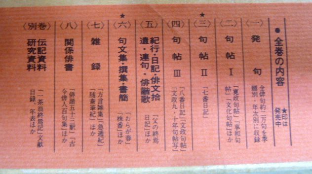 一茶全集 第1巻ー第8巻（別卷無し）信濃毎日新聞社_8