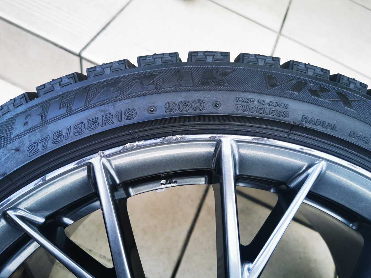 1円スタート!売切GSF 純正オプションBBS製19インチ鍛造ホイール 