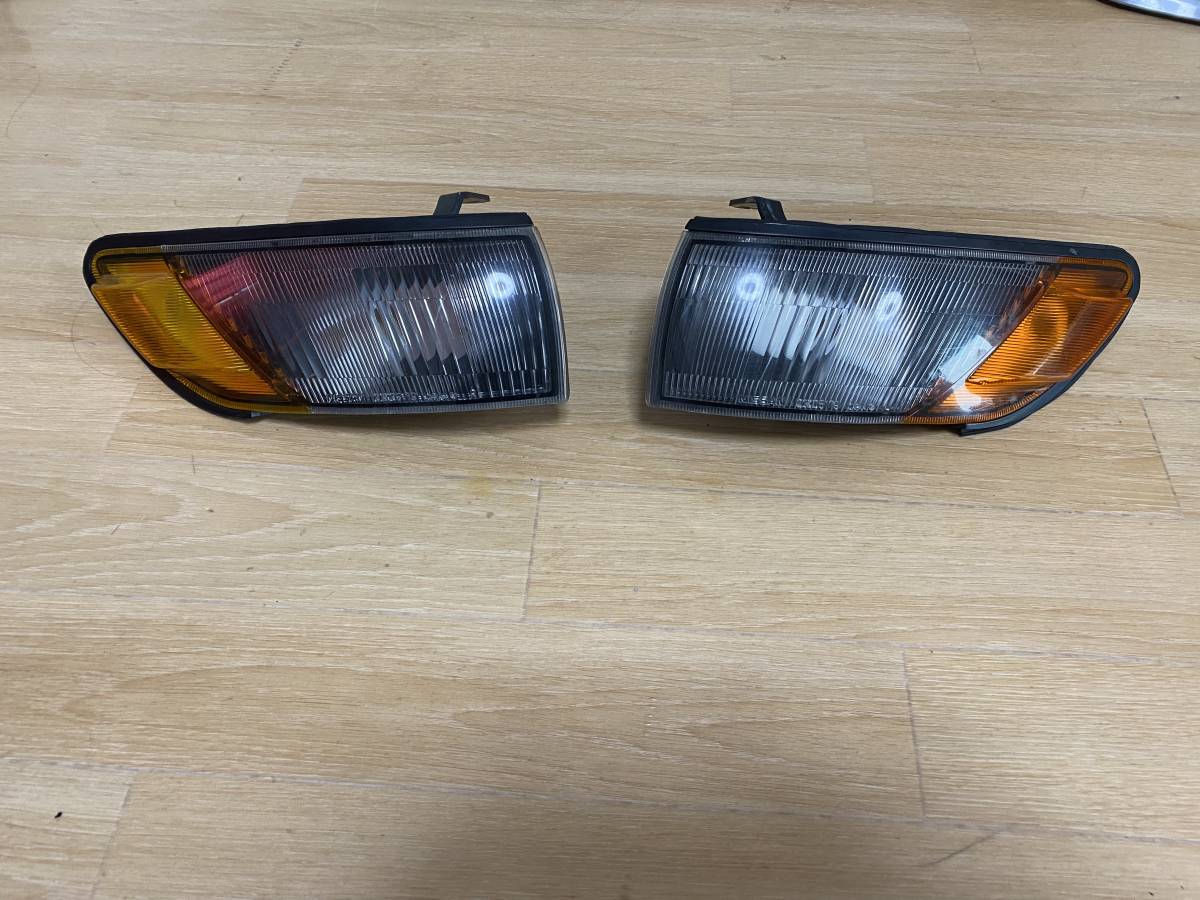 日産 S13 シルビア 純正コーナーレンズ 助手席側のみ 単品 日産S13 PS13 シルビア 純正コーナーレンズ ウィンカーレンズ 左右