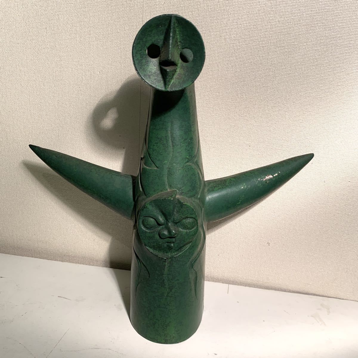 岡本太郎 鳥の形状 彫刻 1970年 岡本太郎の買取なら｜現代アート