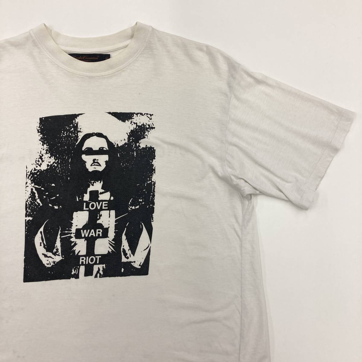 UNDERCOVER アンダーカバー but beautiful LOVE WAR RIOT 半袖 Tシャツ 