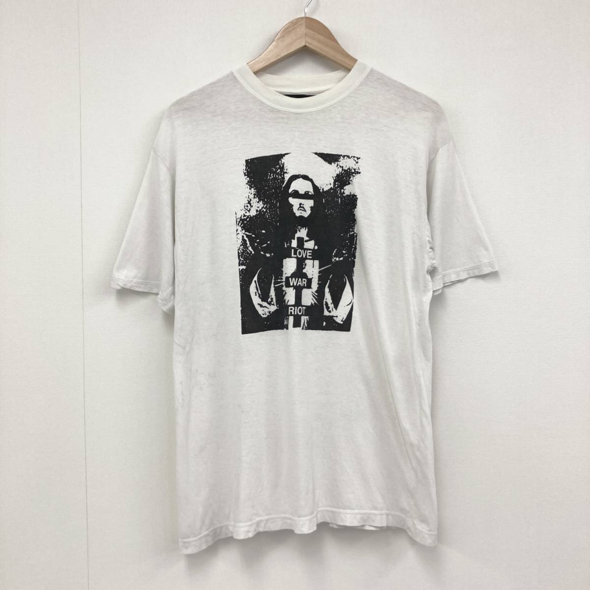 UNDERCOVER アンダーカバー but beautiful LOVE WAR RIOT 半袖 Tシャツ 