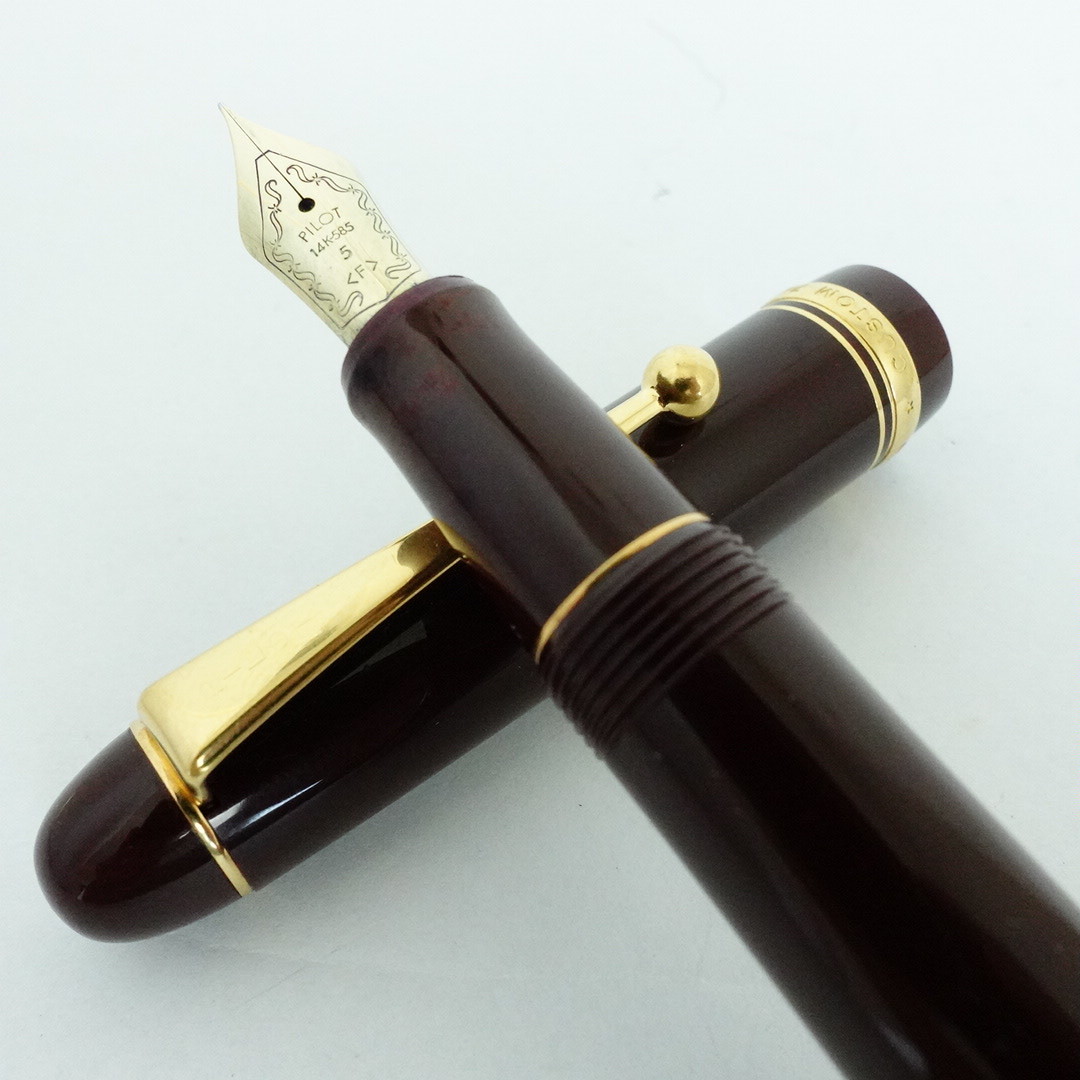 万年筆 PILOT | パイロット カスタム74 0 ディープレッド CUSTOM EF