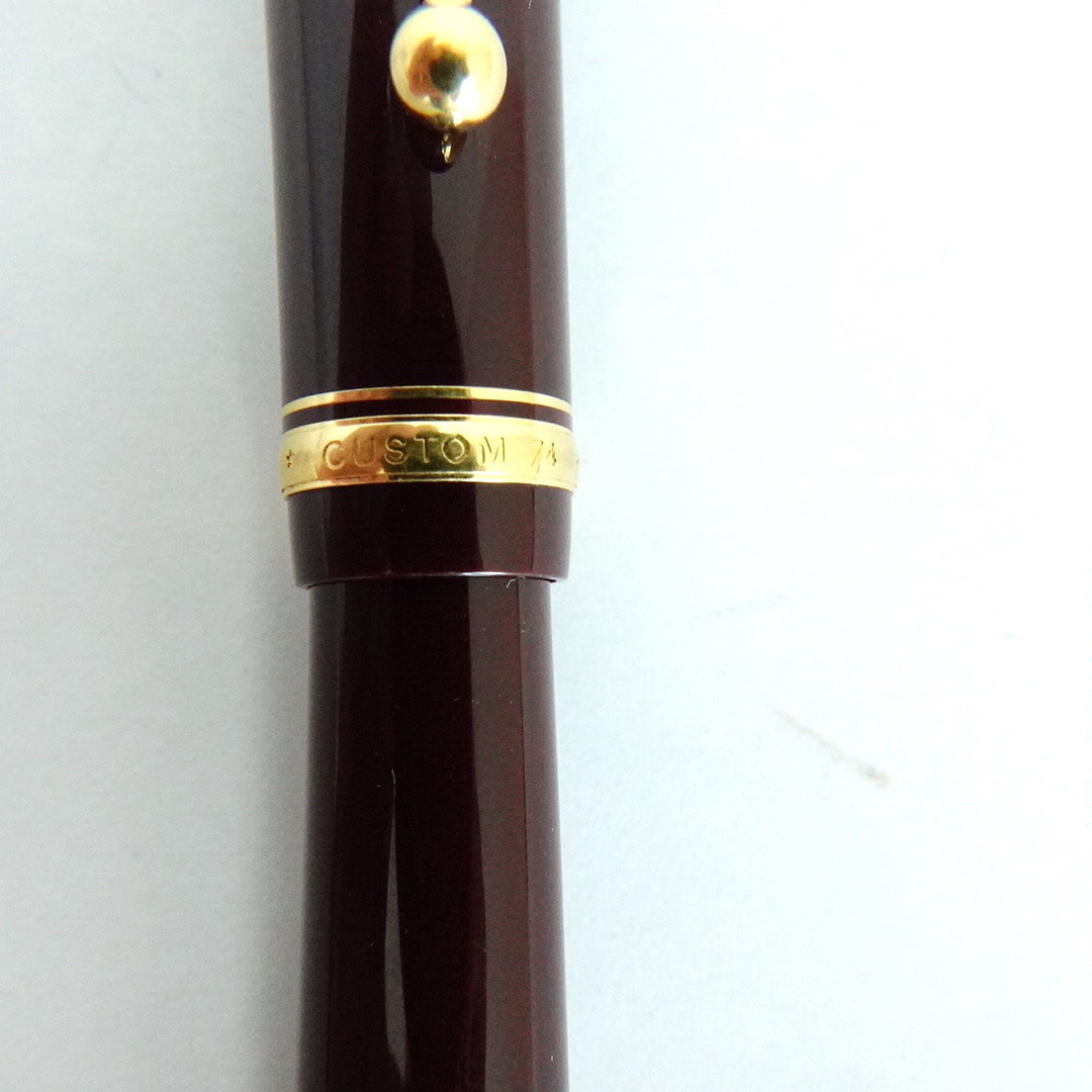 万年筆 PILOT | パイロット カスタム74 0 ディープレッド CUSTOM EF