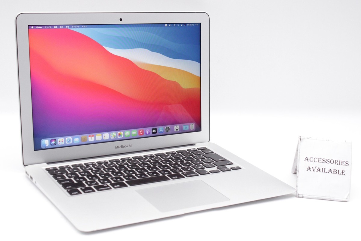 MacBook Air MD231J/A (Corei5 1.8GHz、4GB、128GB、13.3型) : Apple