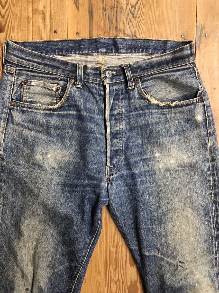 LEVIS 501 BIGE サンプル級色落ち ゴールデンサイズ ヴィンテージ ビンテージ オリジナル 赤耳66前期後期505606805501xx551xxタイプ