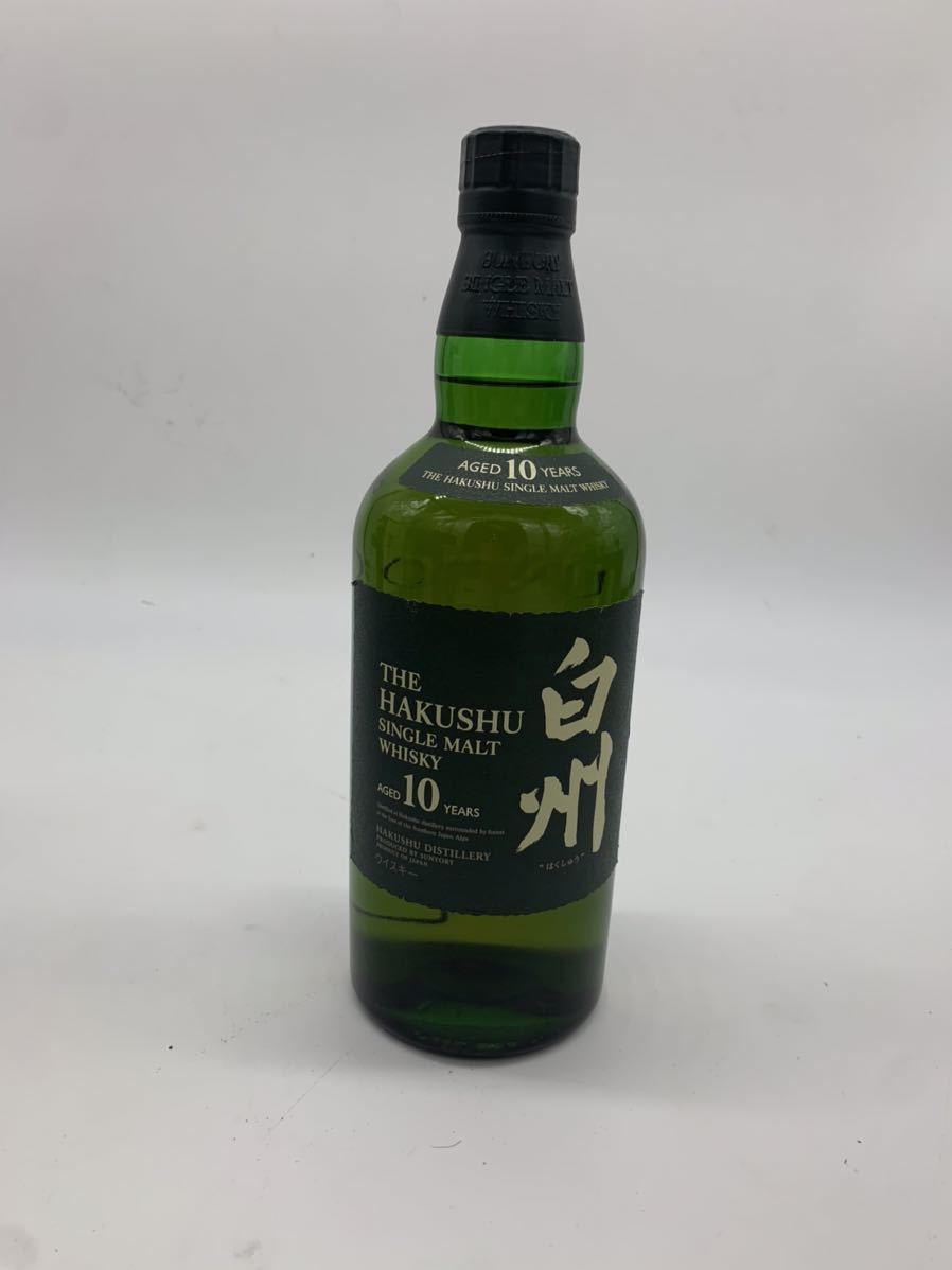 未開栓 サントリー 白州 10年 シングルモルトウイスキー 700ml 40％ 白州 10年 700ml 40% シングルモルト 未開栓 700ml 40% 白州 10年