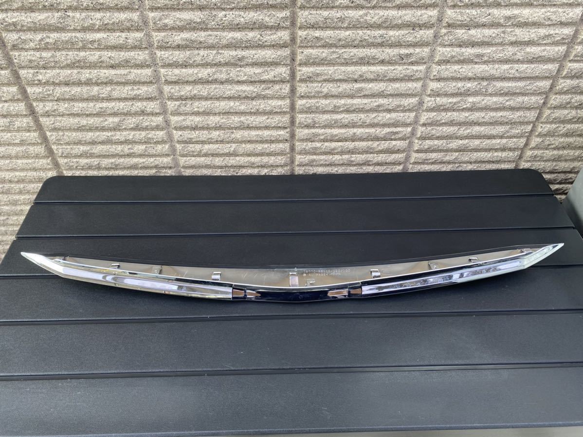 アルファード ボンネット フード トヨタ 前期 モール | 0 メッキ