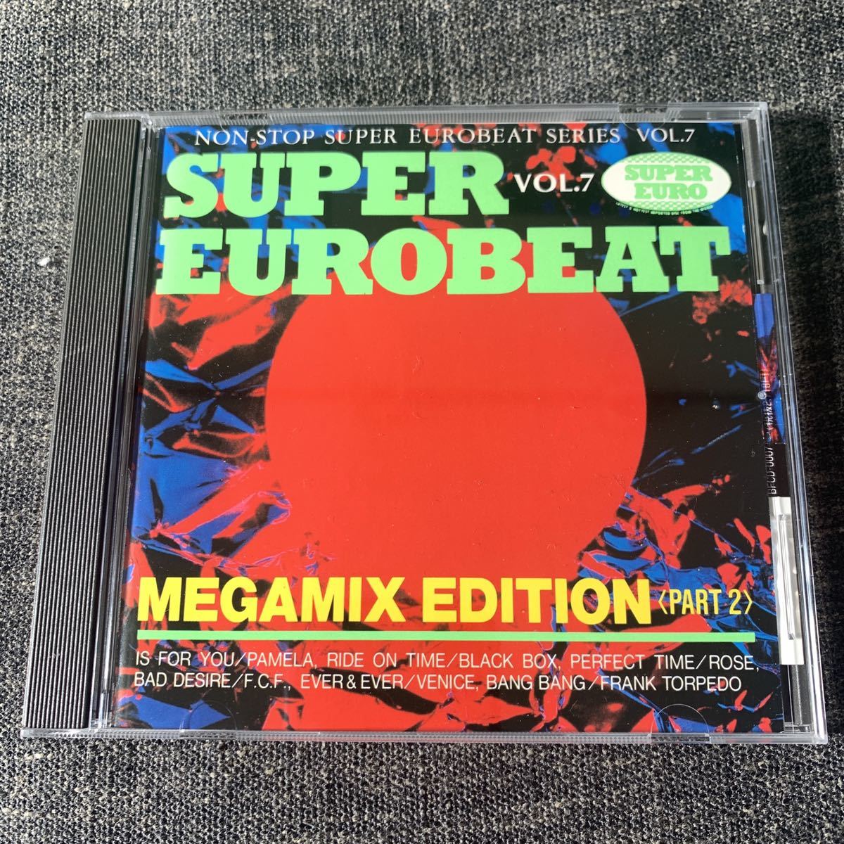 スーパー・ユーロビート VOL.7 CD Super Eurobeat MIX EDITION vol.7
