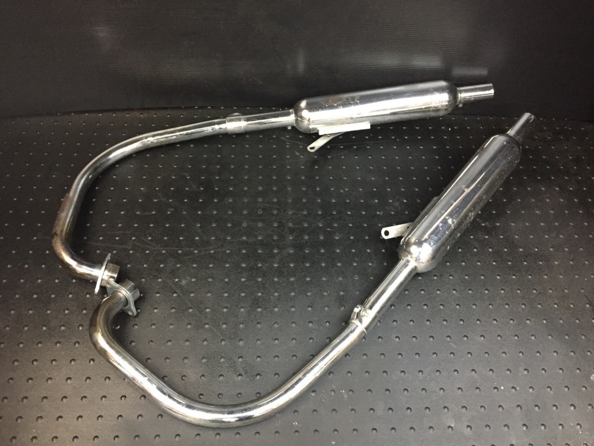 YAMAHA XS650SP 社外マフラー キャブトンマフラー 左右セット(検索 447 SPL スペシャル 400SP 3G5 GX TX XS1 実動車両より♪ 1978年 ヤマハ_1