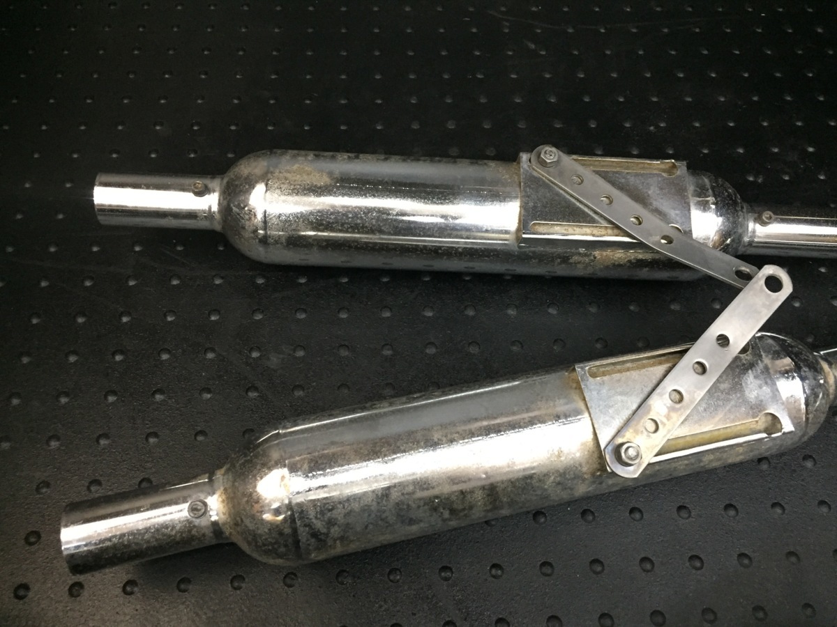 YAMAHA XS650SP 社外マフラー キャブトンマフラー 左右セット(検索 447 SPL スペシャル 400SP 3G5 GX TX XS1 実動車両より♪ 1978年 ヤマハ_10