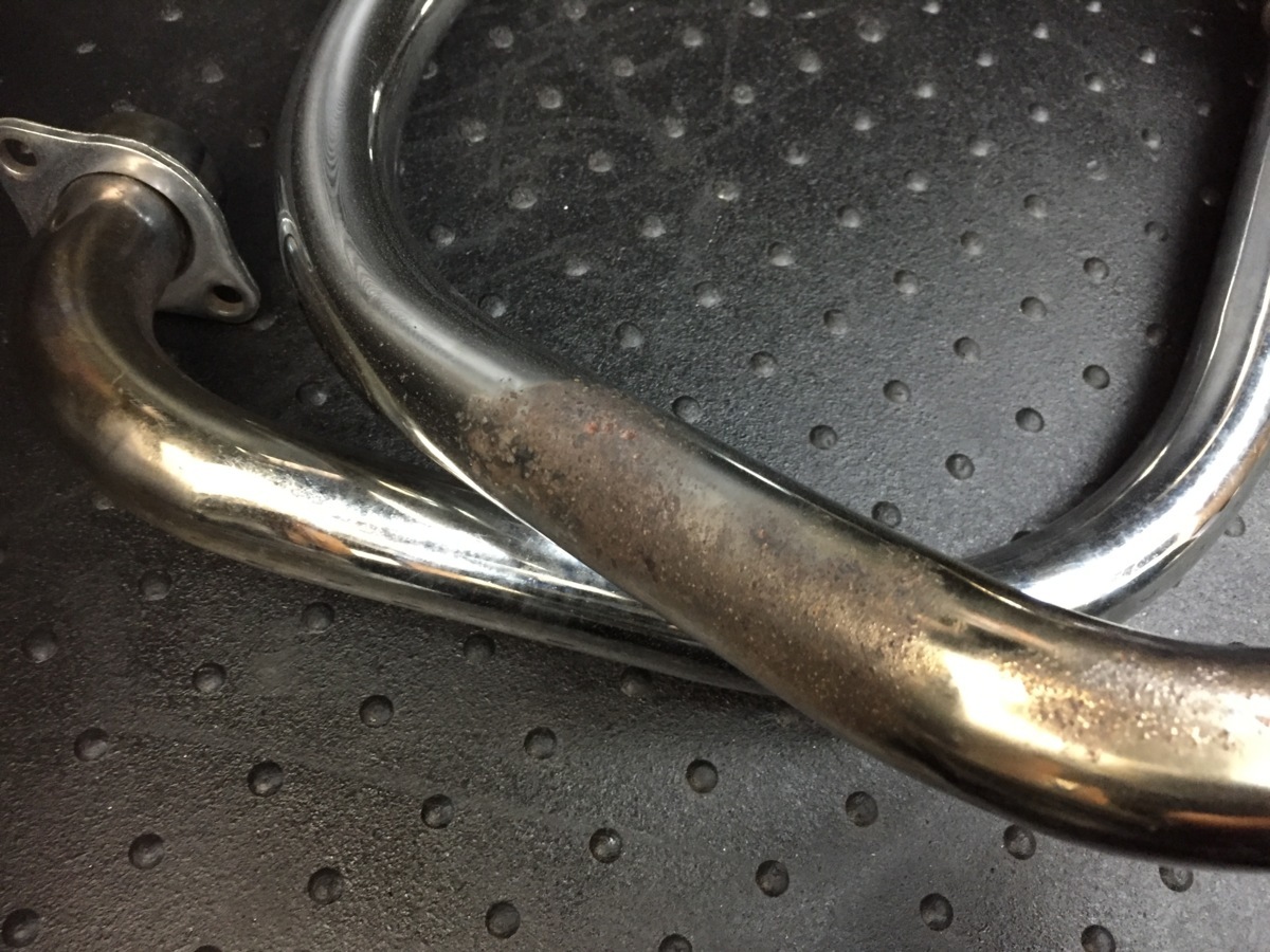 YAMAHA XS650SP 社外マフラー キャブトンマフラー 左右セット(検索 447 SPL スペシャル 400SP 3G5 GX TX XS1 実動車両より♪ 1978年 ヤマハ_3