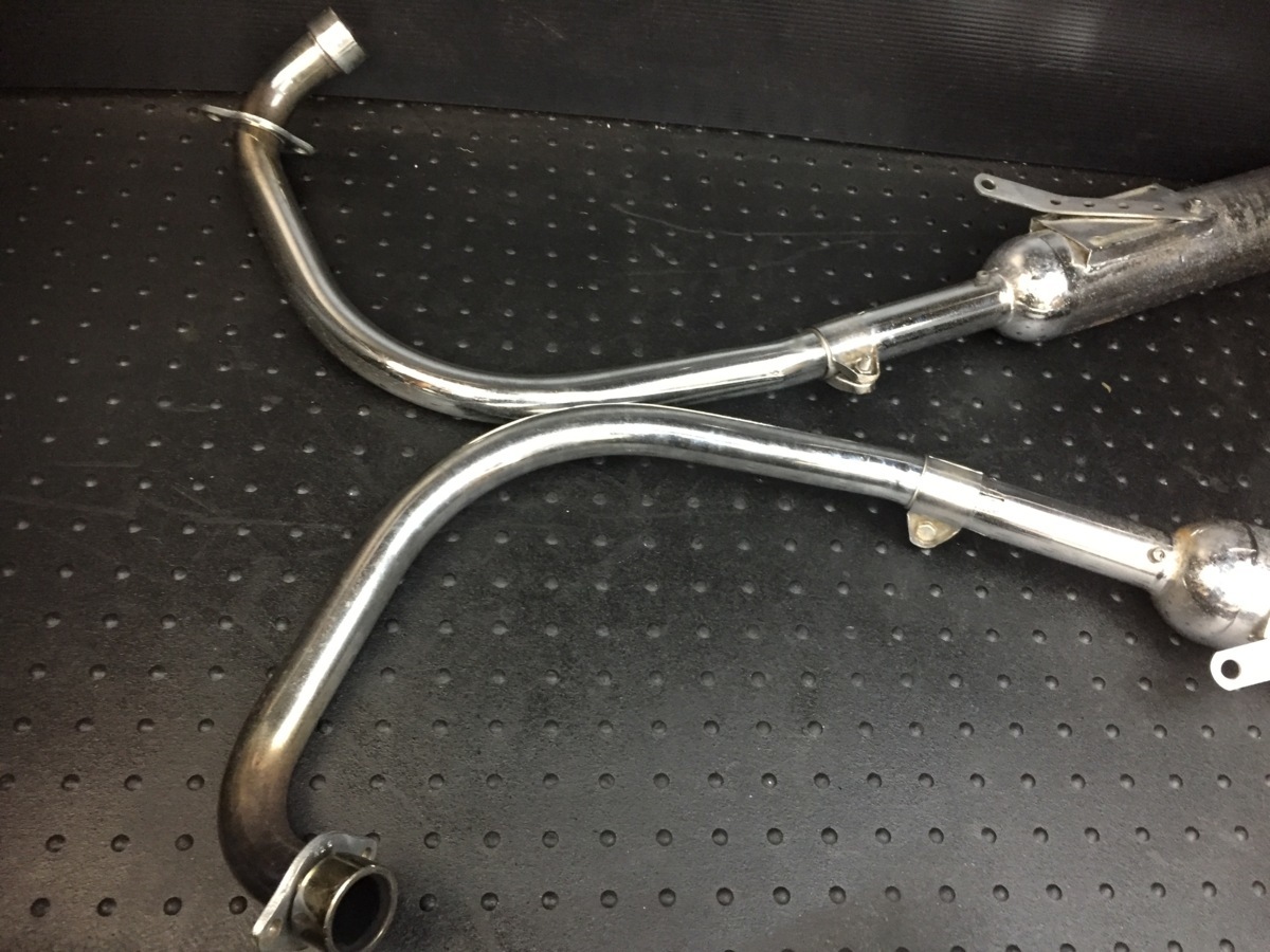 YAMAHA XS650SP 社外マフラー キャブトンマフラー 左右セット(検索 447 SPL スペシャル 400SP 3G5 GX TX XS1 実動車両より♪ 1978年 ヤマハ_4