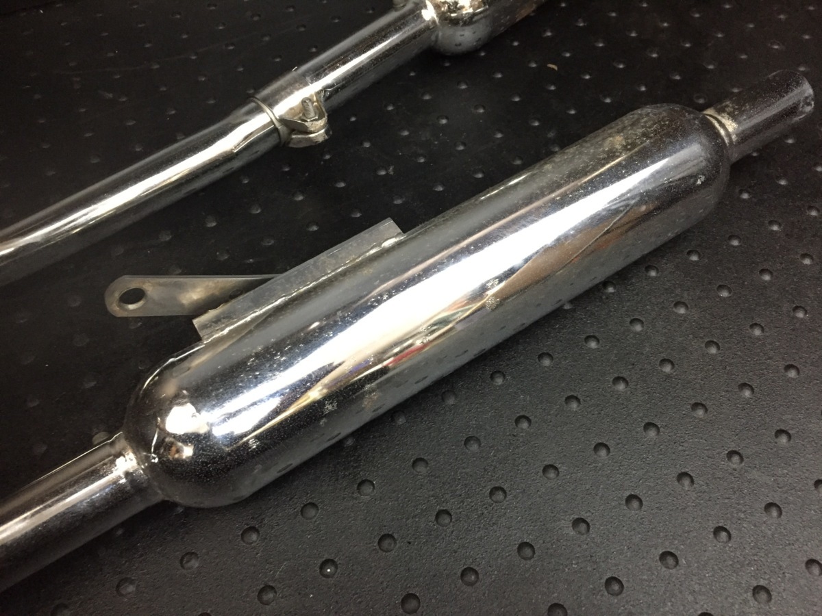 YAMAHA XS650SP 社外マフラー キャブトンマフラー 左右セット(検索 447 SPL スペシャル 400SP 3G5 GX TX XS1 実動車両より♪ 1978年 ヤマハ_5