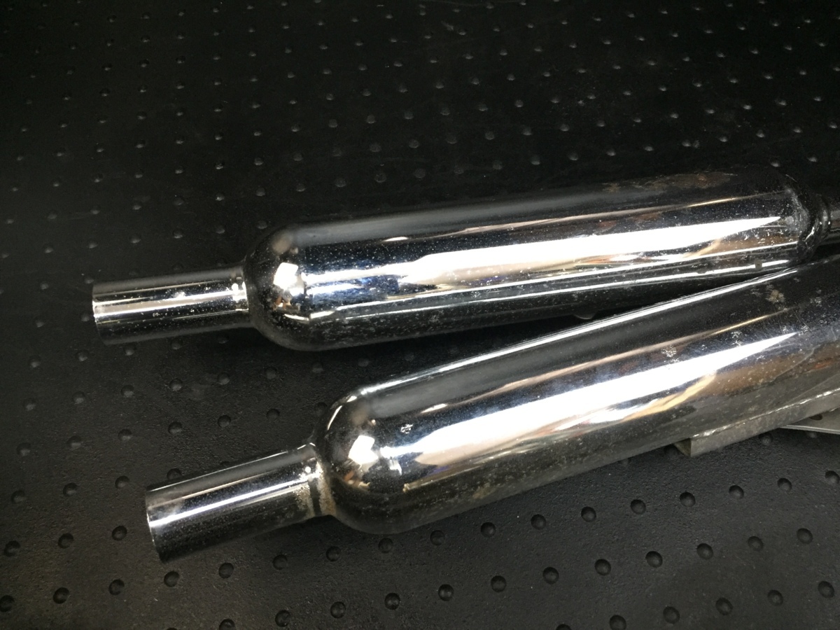 YAMAHA XS650SP 社外マフラー キャブトンマフラー 左右セット(検索 447 SPL スペシャル 400SP 3G5 GX TX XS1 実動車両より♪ 1978年 ヤマハ_9