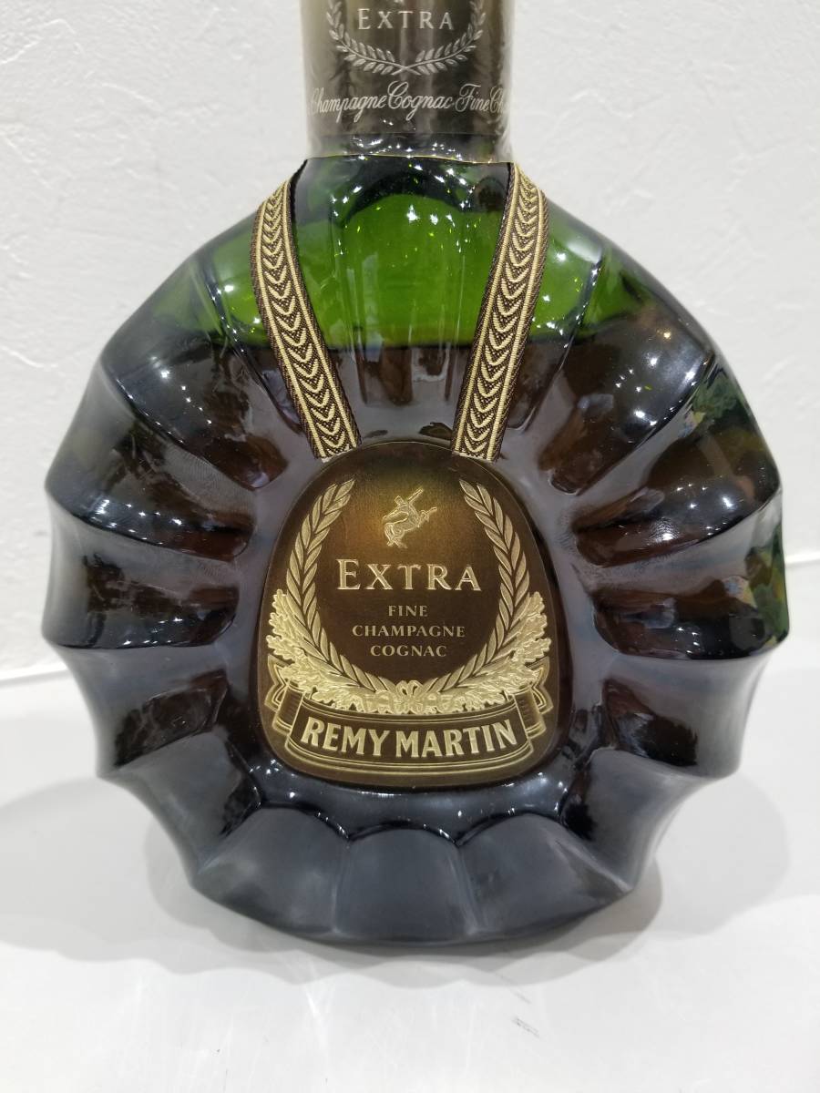 □【36581】古酒レア☆REMY MARTIN EXTRA レミーマルタン エクストラ