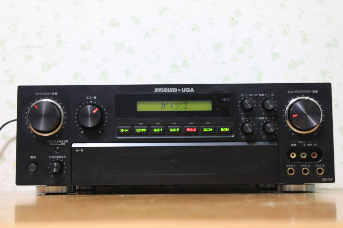 JOYSOUND×UGA/4chカラオケミキシングアンプ(DA-X4II/） 【公式通販】
