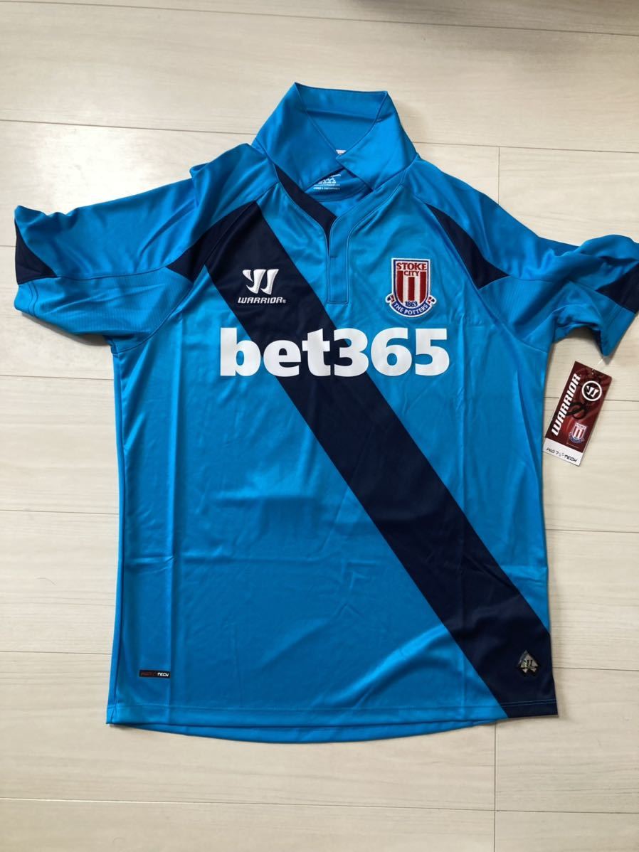 【新品タグ付き】ストークシティ 2014-2015 アウェイユニフォーム 27番 Bojan Krkic ボージャン ボーヤン クルキッチ ヴィッセル神戸所属 Manchester - ユニ11 learns from 2014-15年ユニフォーム一覧