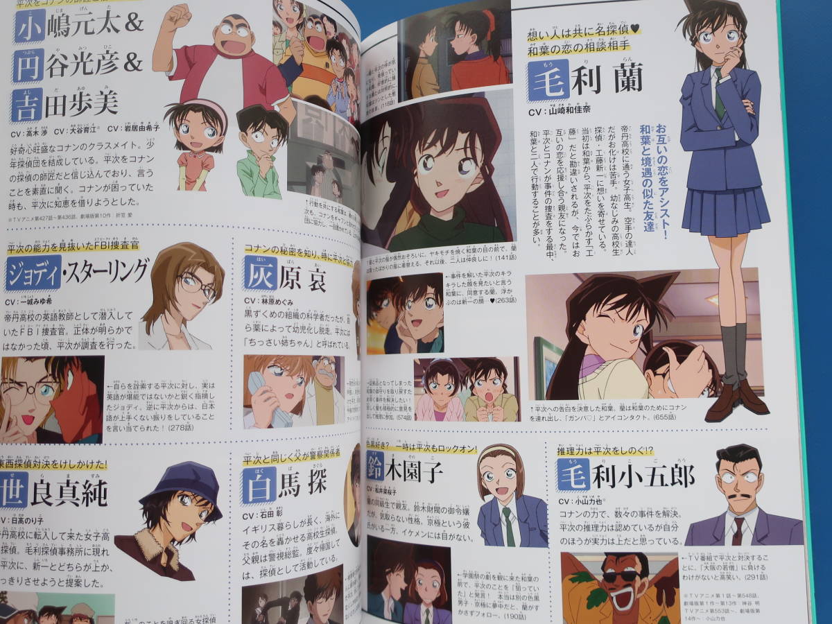 服部平次 遠山和葉 名探偵コナン シークレットアーカイブス 初版公式ファンブックテレビ劇場版アニメ映画原画設定資料グラビアから紅の恋歌の質問一覧