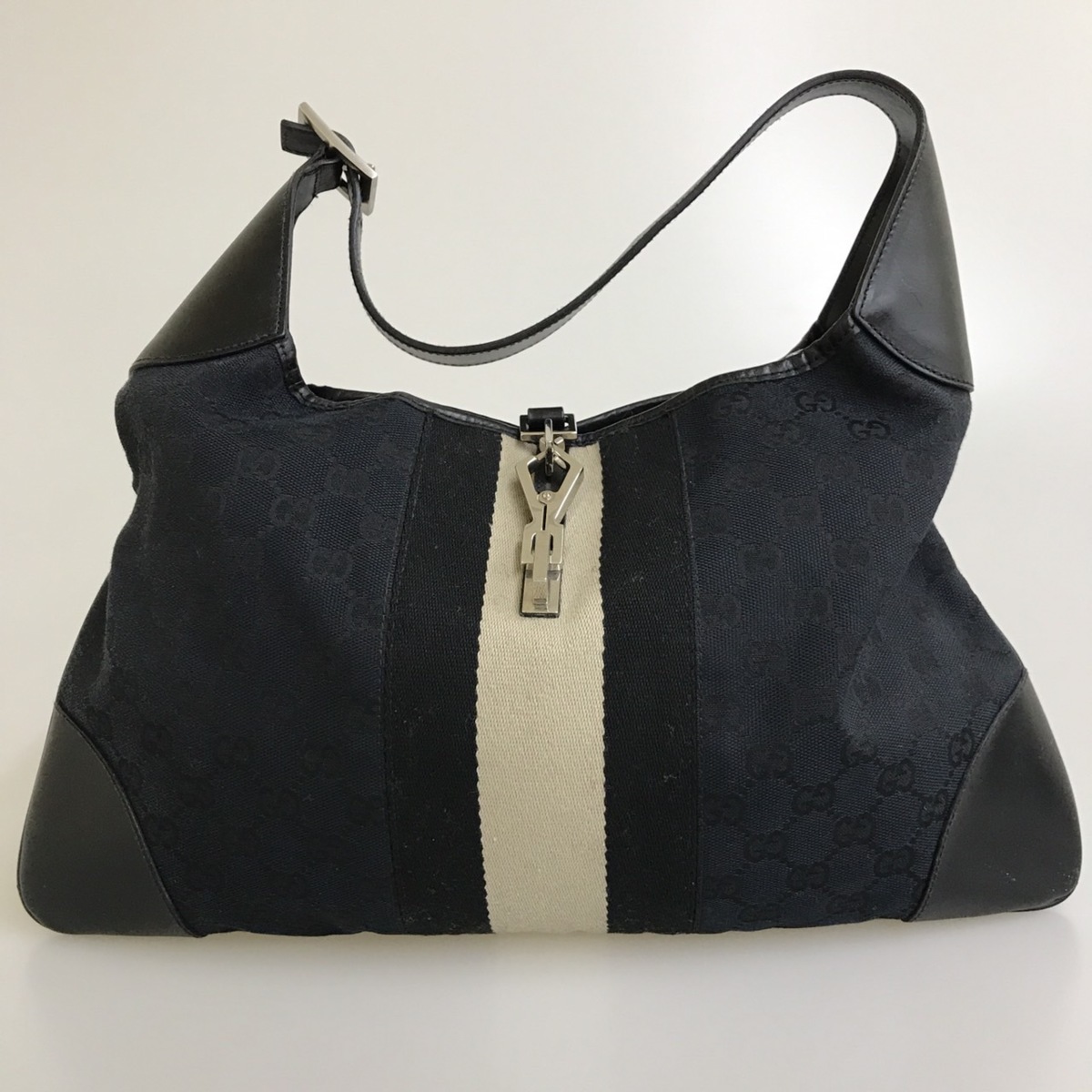 グッチ GUCCI ジャッキー 1円スタート GG GGキャンバス シェリー 