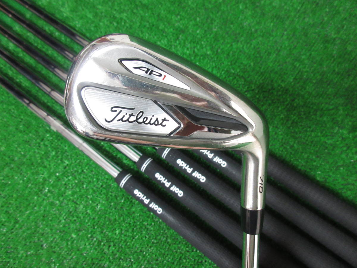 5594【Titleist】AP 1 718 #5I～PW 6本セット NSプロ950GH(S)装着 中古アイアンセット 