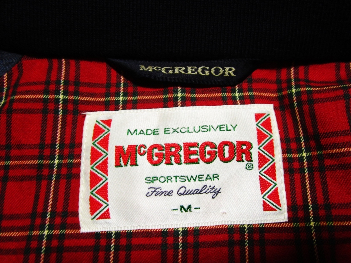極美品 McGREGOR マグレガー バラクータ G9 タイプ ハリントン 