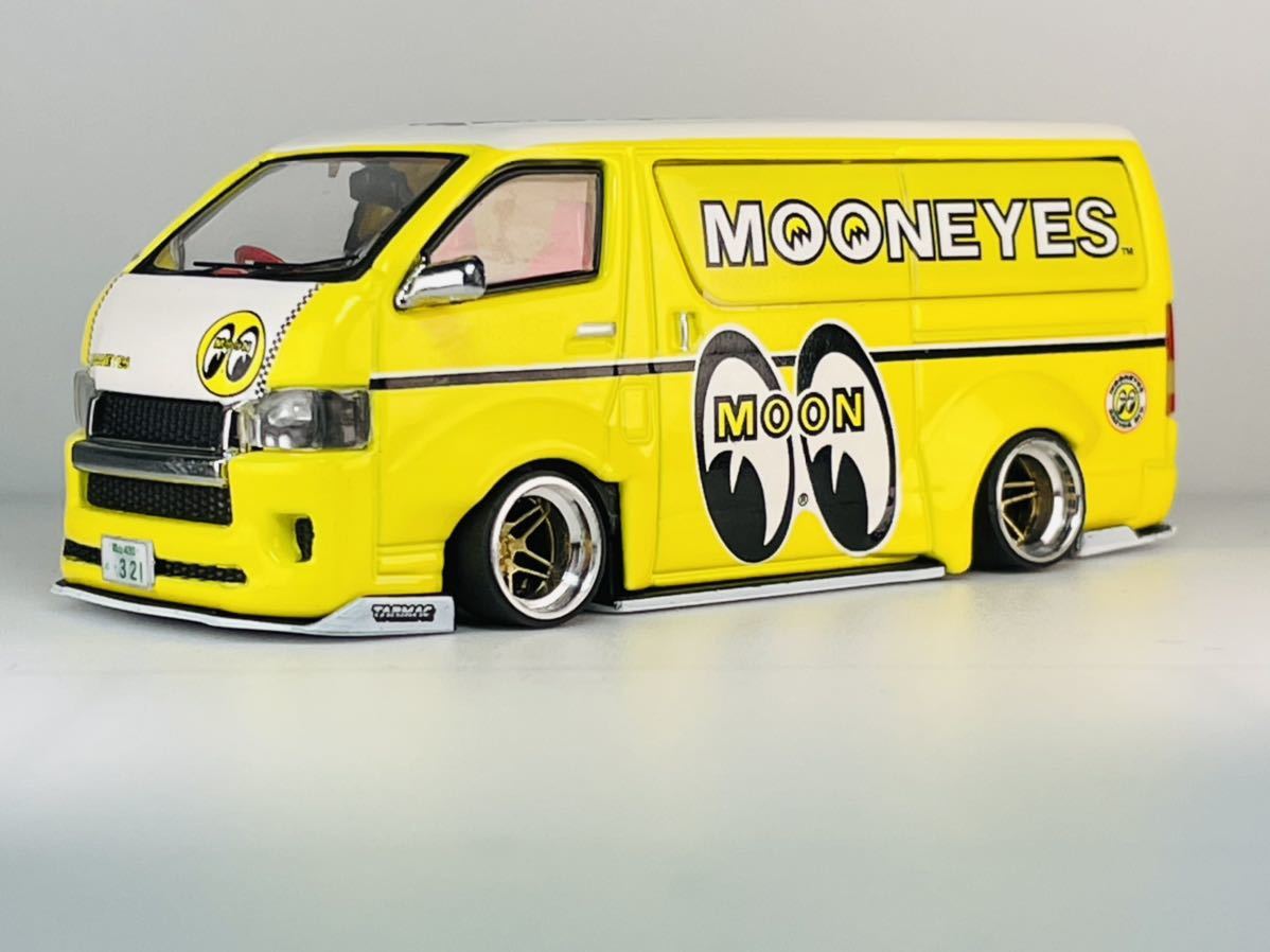 ハイエース 1⁄64 ターマックワークス トヨタ ワイド ミニカー Works