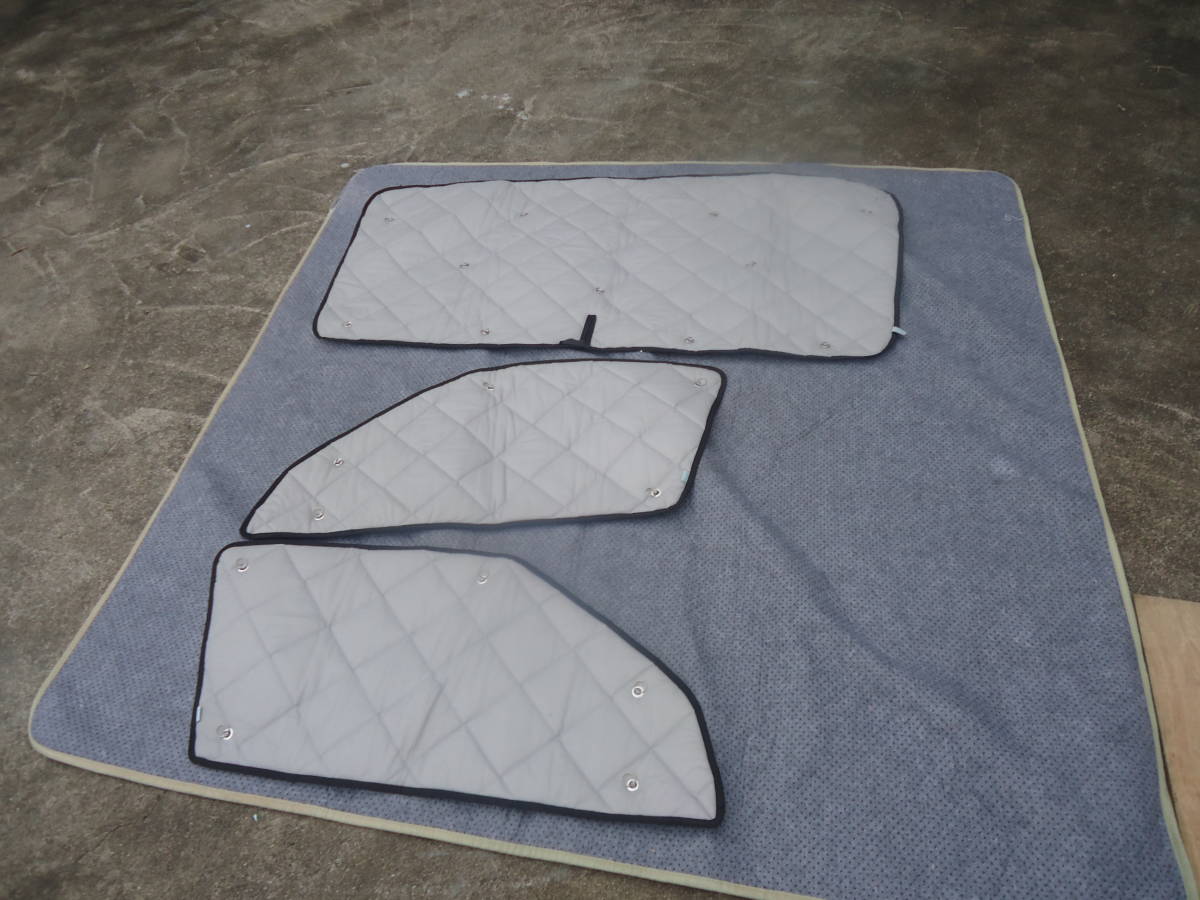 ２00系ハイエース専用Ａｉｚｕ遮光サンシェード　フロント・リア８点セット_3