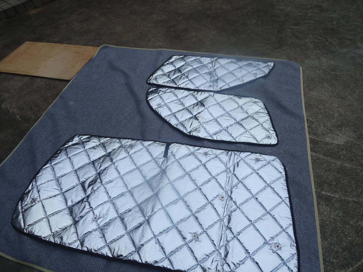 ２00系ハイエース専用Ａｉｚｕ遮光サンシェード　フロント・リア８点セット_4