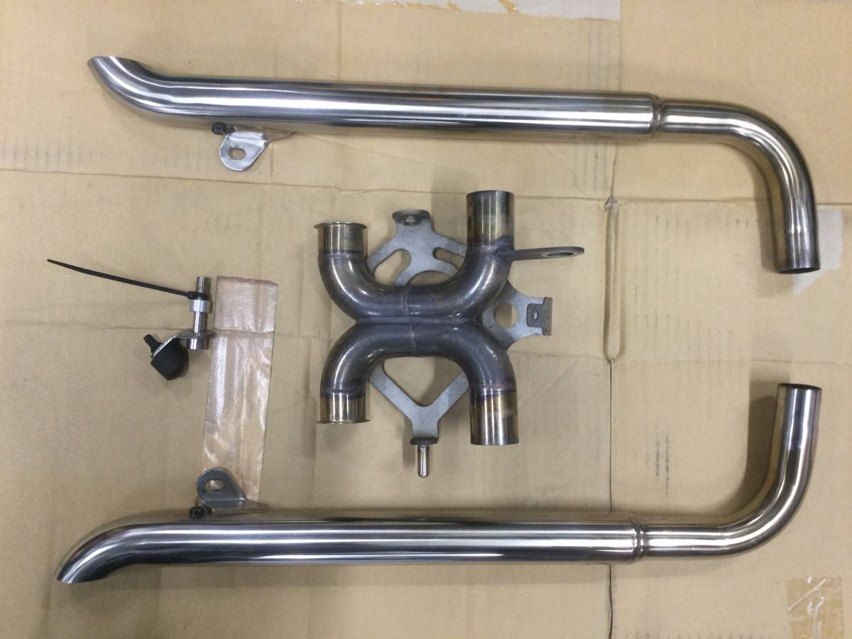 トライアンフ　ボンネビル　xパイプ トライアンフ ボバー ボンネビル マフラー TRIUMPH ⁄ Code: バンス