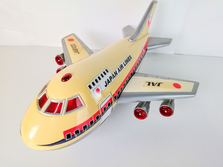 浜/CHENG CHING TOYS/1988/飛行機のおもちゃ/JAL/日本航空/JA8100/CS