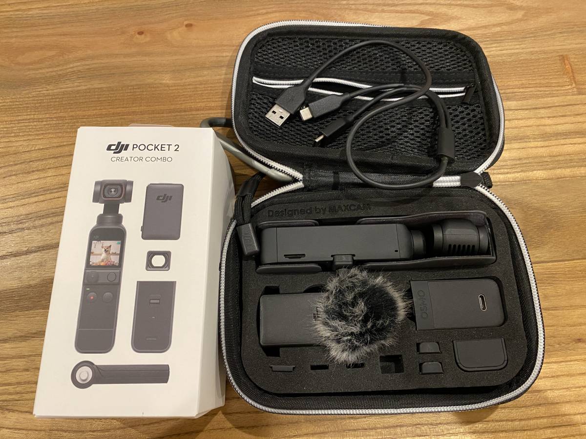 新品同様 DJI POCKET 2 Creator Combo おまけケース付き DJI Pocket 0