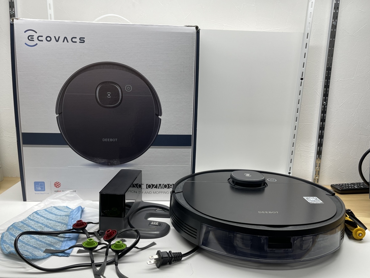 ECOVACS エコバックス ロボット掃除機　DEEBOT OZMO 950　 DX9G【中古品】