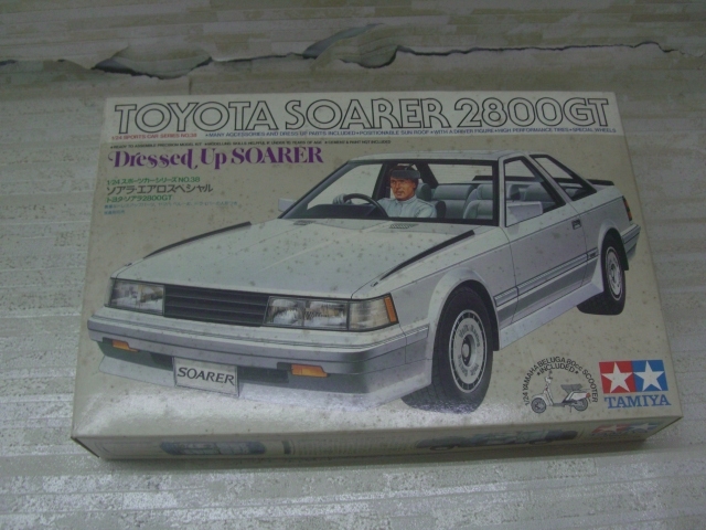 Hy6514-100♪【60】未組立 タミヤ 1/24 トヨタ・ソアラ2800GT エアロスペシャル