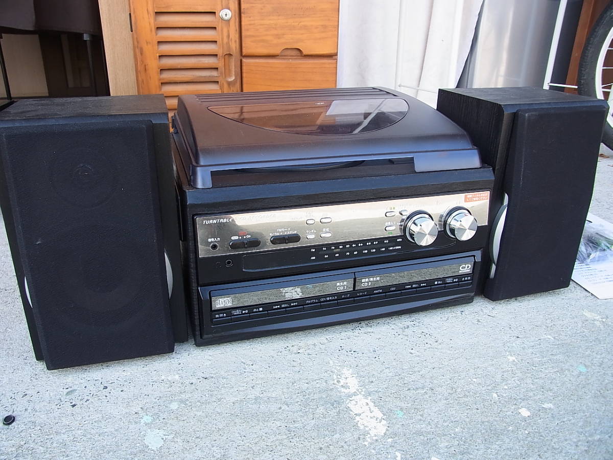 とうしょう◇ W-CDレコーダー マルチプレーヤー TCDR-186WC CDコピー