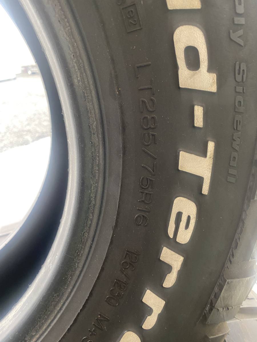 BFG285/75-16 4本中古_2