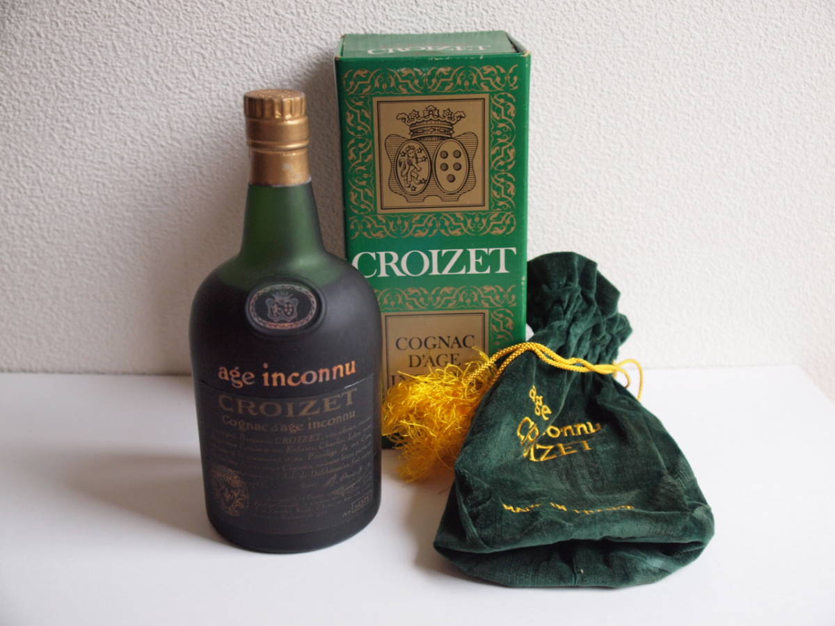 アージュ CROIZET アンコニュ コニャック age inconnu クロアーゼ 