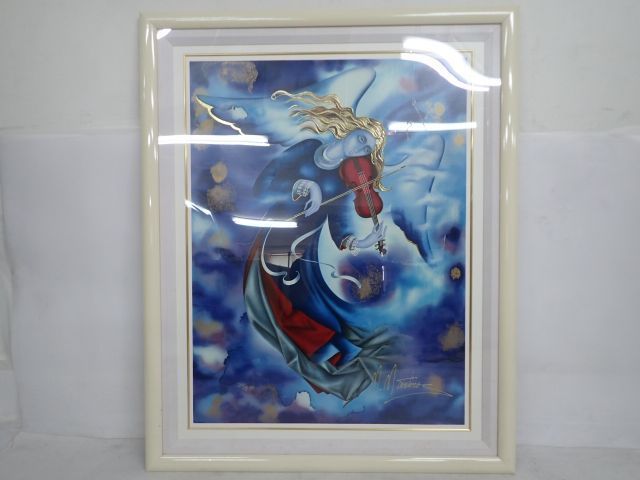 真作】 Martiros Manoukian マーティロ・マヌキアン 『ホワイト ソナタ