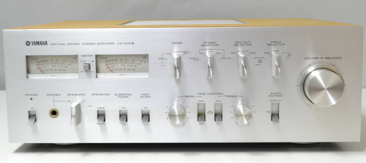 YAMAHA ヤマハ CA-1000III プリメインアンプ : YAMAHA|プリメイン