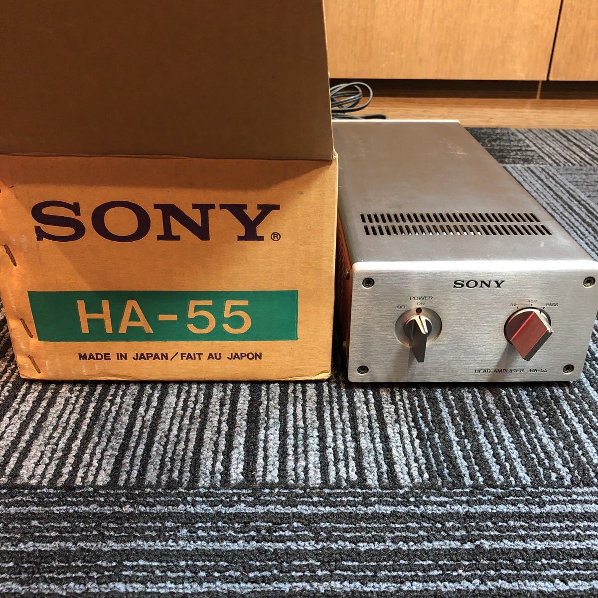 SONY HA-55 HEAD AMPLIFIRE アンプ 写真が全てです 【公式通販】