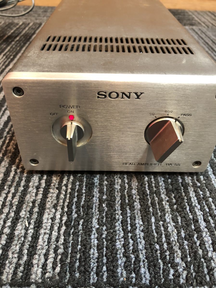 SONY HA-55 HEAD AMPLIFIRE アンプ 写真が全てです 【公式通販】