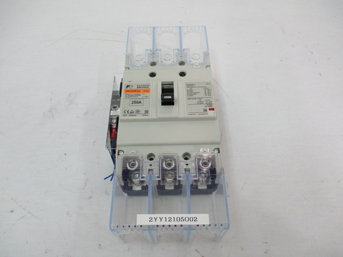 人気定番，得価 Fuji Electric 富士電機 オートブレーカー 一般配線用 漏電遮断器 BW250EAG -3P250(その他)｜売買されたオークション情報、yahooの商品情報をアーカイブ公開 - オークファン その他