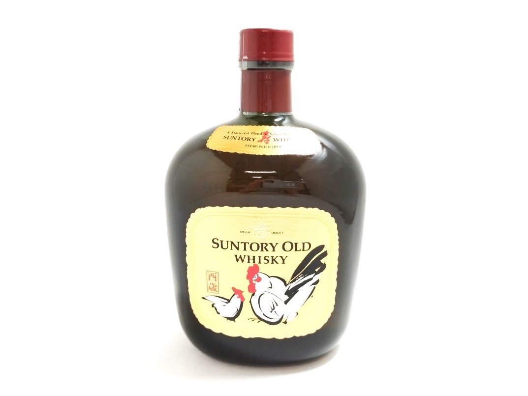 オールド サントリー 酉歳 干支ラベル SUNTORY ウイスキー 750ml 未開
