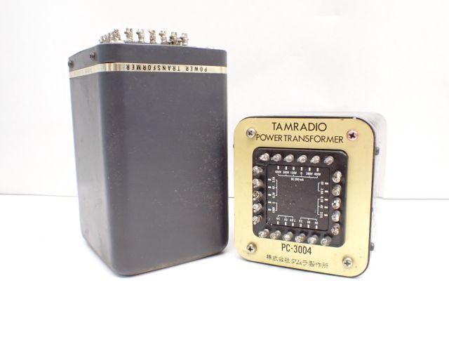 TAMRADIO PC-3004 電源トランス 2個セット TAMRADIO PC-3004 電源トランス 2個セット TAMURA タムラ製作所 電源