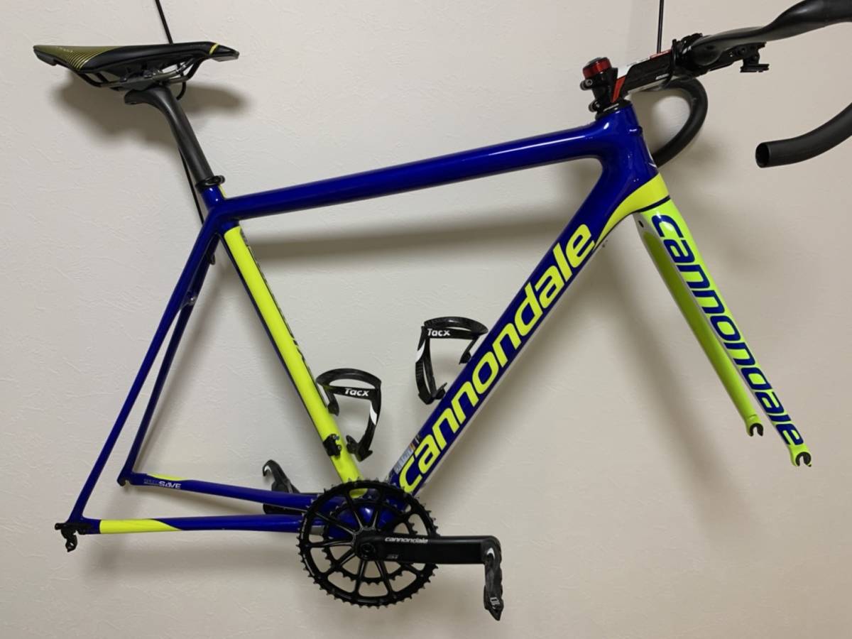キャノンデール カーボンフレーム52 2017年SUPER EVO SIX 中古 3T