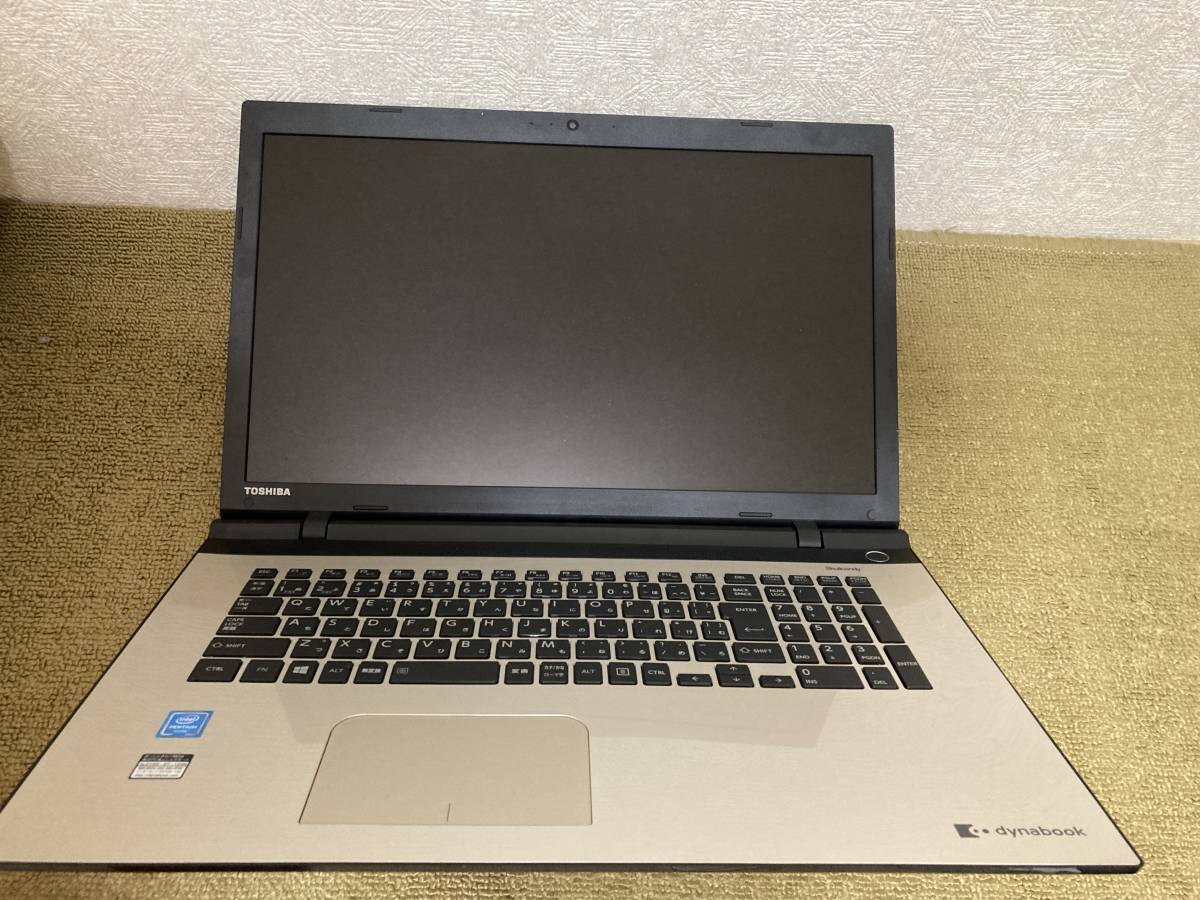 東芝 ノートパソコン dynabook BX/67TG 17.3インチ 大画面 ☆東芝 Dynabook BX/67TG 本体 大画面17.3インチ Webカメラ搭載 ONKYO