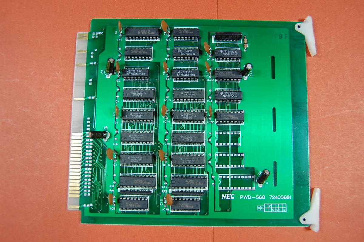 【レア】NEC PWD-568 PC-88VA/PC-98VA 内蔵メモリボード NEC PC88? Cバス用 メモリボード? NEC PWD-568 PC-88VA 内蔵メモリ